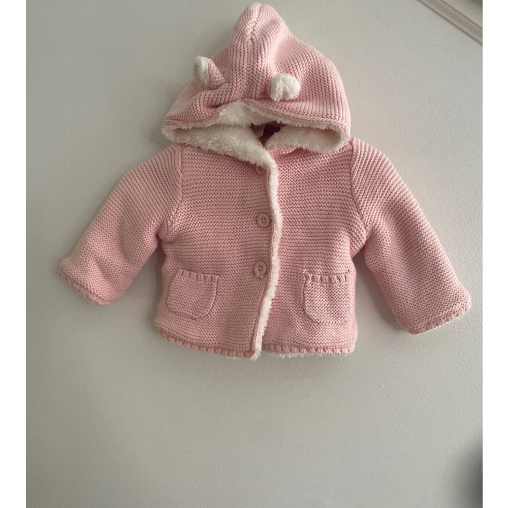 Carters Hooded Sweater Jacket 3 months